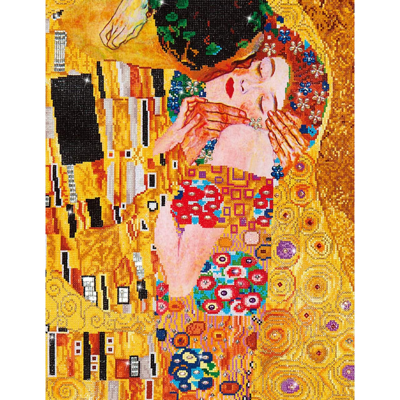 Diamond Dotz® Advanced The Kiss Klimt Diamond Painting Kit